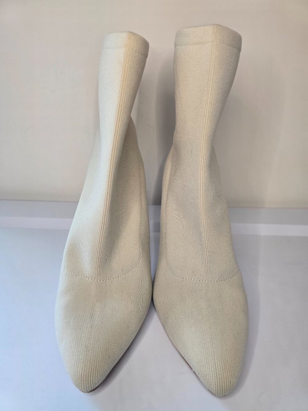 Cushionaire Gipsee Knit Dress Bootie - Bone - Picture 5 of 7